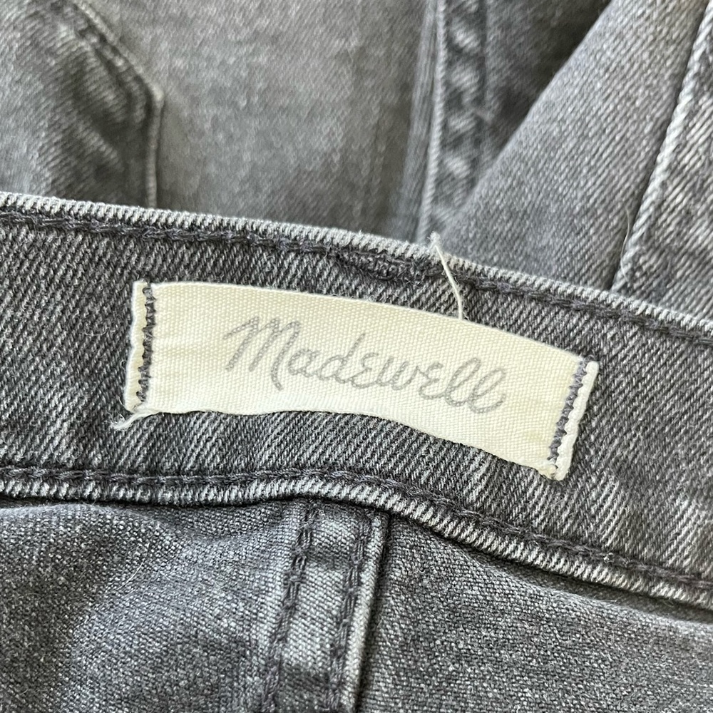 Madewell Black High Rise Denim Shorts Size 29 - Picture 4 of 6